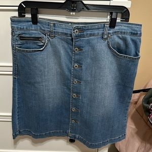 INC Denim Skirt